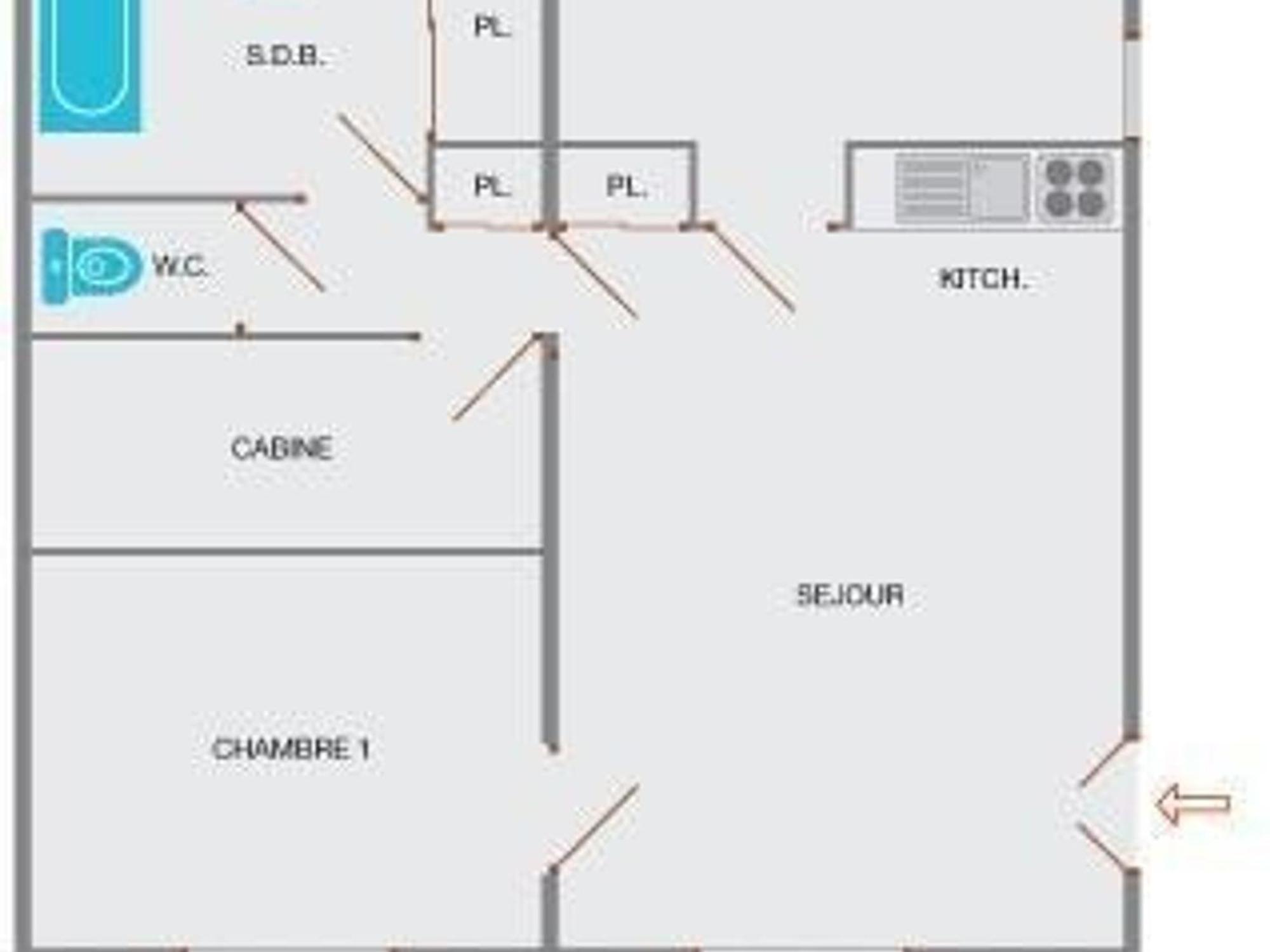 Appartement 3 Pieces Avec Garage, 6 Couchages Au Grand-Bornand - Fr-1-241-100 Le Grand-Bornand Exterior photo